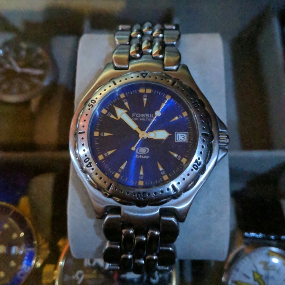 Fossil blue series